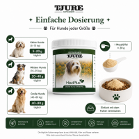 TJURE - Haut Plus 500 g | bei Haut- und Fellproblemen | mit Omega-3/ Omega-6 Fettsäuren