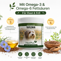 TJURE - Haut Plus 500 g | bei Haut- und Fellproblemen | mit Omega-3/ Omega-6 Fettsäuren