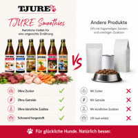 TJURE Hundesmoothie - "Best in One" - 6 x 220 ml | Spar Angebot