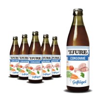 TJURE - Kraftbrühe Geflügel - 6er Pack |...