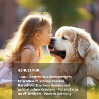 TJURE - Kraftbrühe Geflügel - 6er Pack | Energie und Kraft für  Katze und Hund | Mineralien