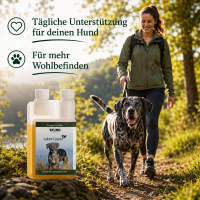 TJURE - Leber Liquid - 500 ml | liefert deinem Hund wertvolle Bitterstoffe und Kräuter