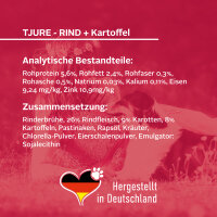 TJURE Hundesmoothie - Rind & Kartoffel 320 ml  | erlesene Kräuter