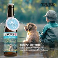 TJURE Hundesmoothie - Fisch mit Kartoffel 220 ml | leckerer Fisch | köstliches Festmahl 6er-Pack