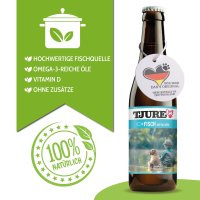 TJURE Hundesmoothie - Fisch mit Kartoffel 220 ml | leckerer Fisch | köstliches Festmahl 6er-Pack