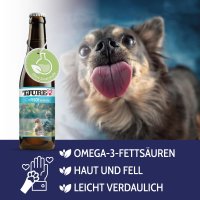 TJURE Hundesmoothie - Fisch mit Kartoffel 220 ml | leckerer Fisch | köstliches Festmahl 6er-Pack