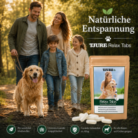 TJURE - Relax Tabs 250 g  | Natürliche Entspannung für deinen Hund