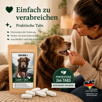 TJURE - Gastro Tabs 250 g  | Für den Gesunden Magen und Darm