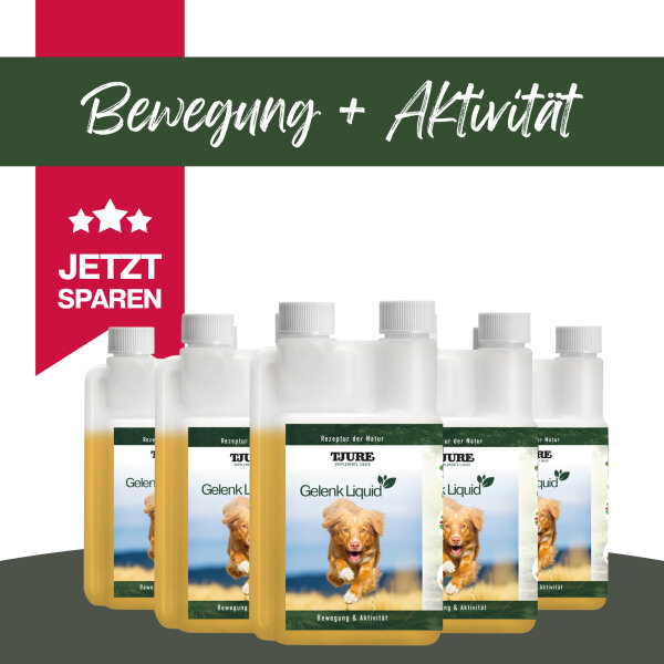 TJURE - Gelenk Liquid - 2500 ml | optimale Unterstützung für die Gelenke | Kräftigung der Gelenkfunktionen |