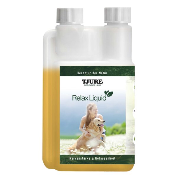 TJURE - Relax Liquid - 500 ml  | Verbesserung des Wohlbefindens | Steigerung der nervlichen Belastbarkeit