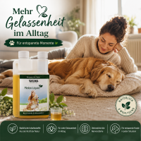 TJURE - Relax Liquid - 500 ml  | Verbesserung des Wohlbefindens | Steigerung der nervlichen Belastbarkeit
