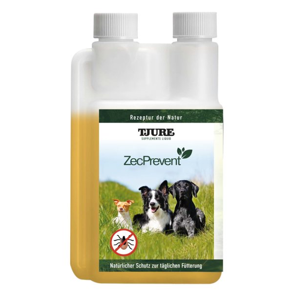 Tjure ZecPrevent – 500ml Natürliche Zeckenabwehr für Deinen Hund