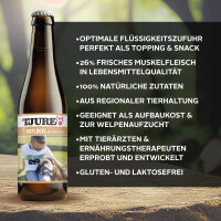 TJURE Hundesmoothie - Geflügel & Kartoffel 320 ml reich an Proteinen | ausgezeichnete Quelle für Energie