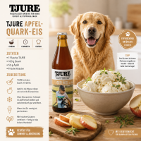 TJURE Hundesmoothie - Geflügel & Kartoffel 320 ml reich an Proteinen | ausgezeichnete Quelle für Energie