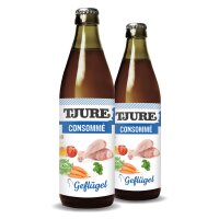 TJURE - Kraftbrühe Geflügel - 320 ml Flasche