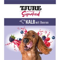 TJURE Hund - Kalb mit Beeren 220 ml Flasche