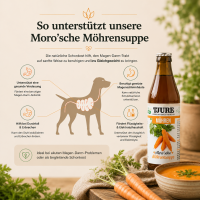 TJURE - Notfall - Set  (TJURE Ulmenrinde 3x500 ml + 6 x Möhrensuppe)
