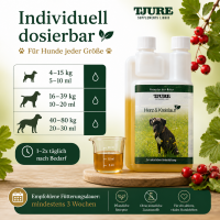 TJURE - Herz & Kreislauf Liquid - 500 ml unterstützt Vitalität/ beugt Wetterfühligkeit vor