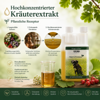 TJURE - Herz & Kreislauf Liquid - 500 ml unterstützt Vitalität/ beugt Wetterfühligkeit vor