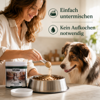 TJURE Ulmenrinde Spezial – Hilfe für Magen & Verdauung von Hunden 150 g sehr ergiebig