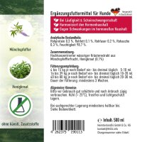 TJURE - Mönchspfeffer Liquid - 1500 ml  | Hormonbalance für glückliche Hunde |  bei Läufigkeit | Scheinträchtigkeit