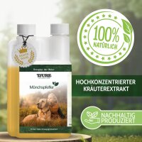 TJURE - Mönchspfeffer Liquid - 1500 ml  | Hormonbalance für glückliche Hunde |  bei Läufigkeit | Scheinträchtigkeit