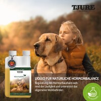 TJURE - Mönchspfeffer Liquid - 2500 ml  | Hormonbalance für glückliche Hunde |  bei Läufigkeit | Scheinträchtigkeit
