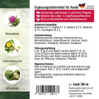TJURE - Leber Liquid - 2500 ml | liefert deinem Hund wertvolle Bitterstoffe und Kräuter