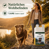 TJURE - Gastro Liquid - 500 ml | Ursachenbekämpfung bei Durchfall |  unterstützt die Verdauung
