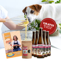 TJURE Hund - Rind  Sixpack | TJURE Backbuch | TJURE Snack