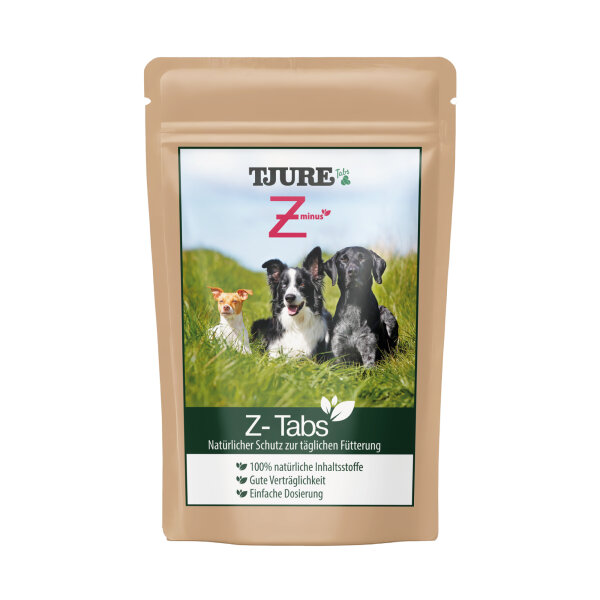TJURE - Zminus Tabs 250 g Natürliche Unterstützung die ungebetene Gäste fernhält