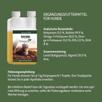 Tjure Omega-3 Öl für Hunde 250ml