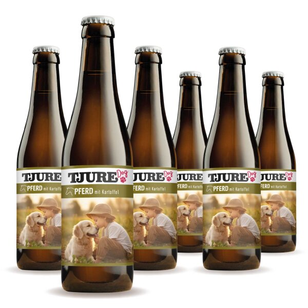 TJURE Hundesmoothie - Pferd & Kartoffel 320 ml
