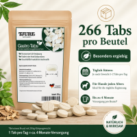 TJURE - Gastro Bundle | Tabs 250 g + 500ml Gastro Liquid  | Für den Gesunden Magen und Darm