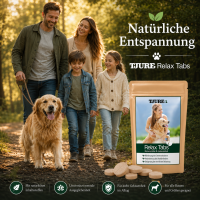 TJURE - Relax Bundle Tabs 250 g Liquid 500 ml | Natürliche Entspannung für deinen Hund