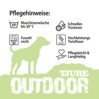 TJURE Mikrofaser Trockentuch 1800 GSM für Hunde