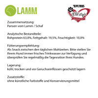 TJURE LOVESTYLE Hund - Lammpansen 200g.