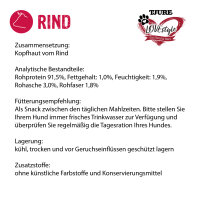 TJURE LOVESTYLE Hund - Rinderkopfhaut 500g.