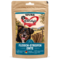 TJURE Lovestyle Fleisch-Streifen ENTE 65g.