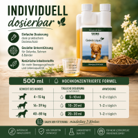 TJURE - Gelenk Liquid - 1000 ml | optimale Unterstützung für die Gelenke | Kräftigung der Gelenkfunktionen |