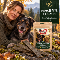 TJURE Lovestyle Fleisch-Streifen Mix-Pack 4x65g.